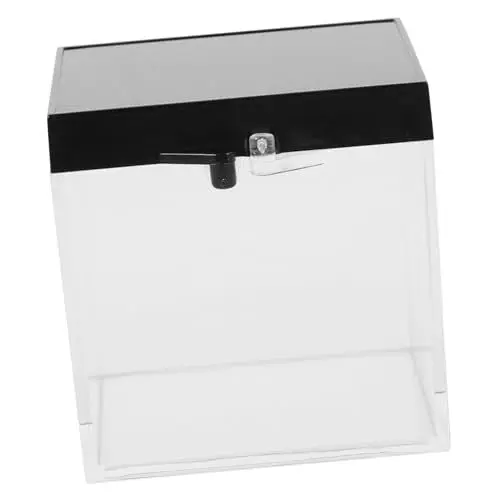 Produktbild: Garneck 6 Stück Vitrinen Für Mineralienproben Display-box Und Leicht Für Die Präsentation Auf Dem Schreibtisch Und Zur Aufbewahrung Von Schmuck