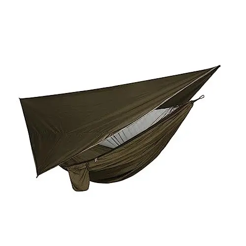 Produktbild: Garneck 1 Satz Moskitonetz Baldachin Hängematte mit Markise wasserdichte Zelte für Camping schaukel Wasserdichtes Zelt mit Baldachin Outdoor-Hängematte mit Baldachin draussen Campingbedarf