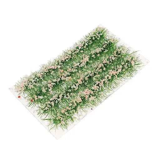 Produktbild: Garneck 1 Schachtel Kunstrasen Spur n Mini-Gras Grasmatte Modellbau Modellbaukleber Modelleisenbahn Spur z Modelbau Modelleisenbahn Zubehör Modellbau Gras Handgefertigtes Holz Mischen Harz