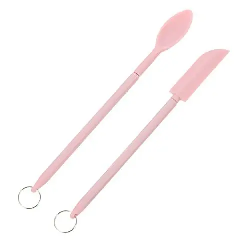 Produktbild: Garneck Mini-silikon-spatel-set Zum Backen Und Kochen Loch Zum Aufhängen Kleiner Glasspatel Leicht Zu Reinigen