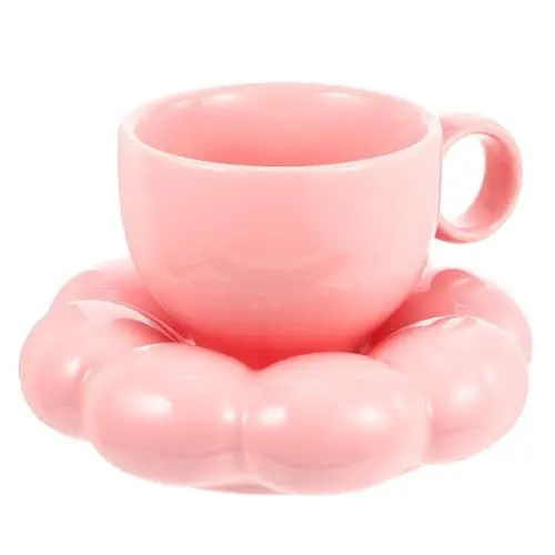 Produktbild: Garneck Set Mit Eleganten Tassen Aus Keramik Kaffeetassen Für Heiße Schokolade Tee Latte Cappuccino Espresso Für Den Einsatz Im Home-shop Dessert-shop