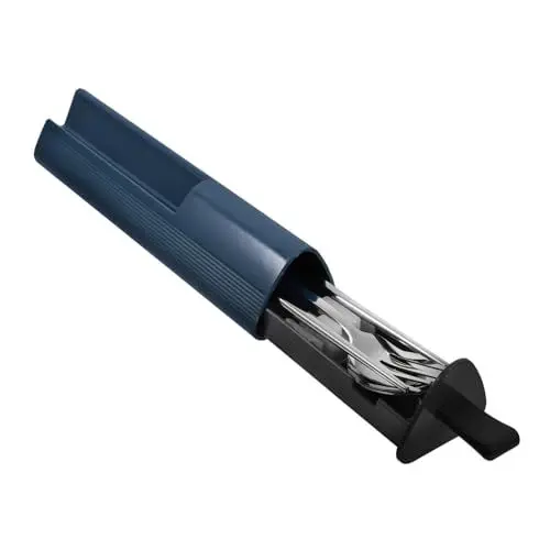 Produktbild: Garneck Essbesteck-set Für Die Arbeit Reisen Wiederverwendbar Löffel Mit Stäbchen Camping-besteck Tragbares Utensil Mit Aufbewahrungsbox