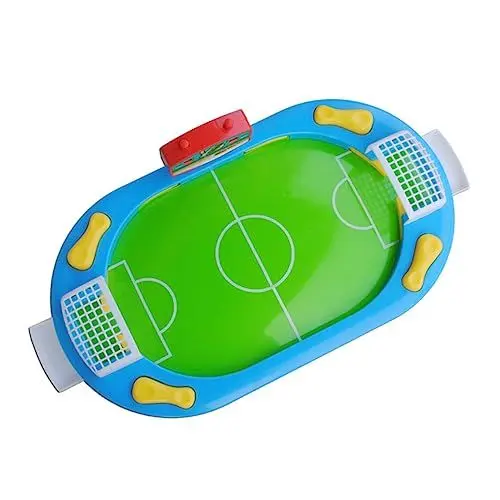 Produktbild: Garneck 1 Stück Kickertisch tischfußball blueriiot The Blue Tischfußball für Tischfußball für den Wohnbereich bluetii Blaue Desktop-Fußball Tischfussball Produkte