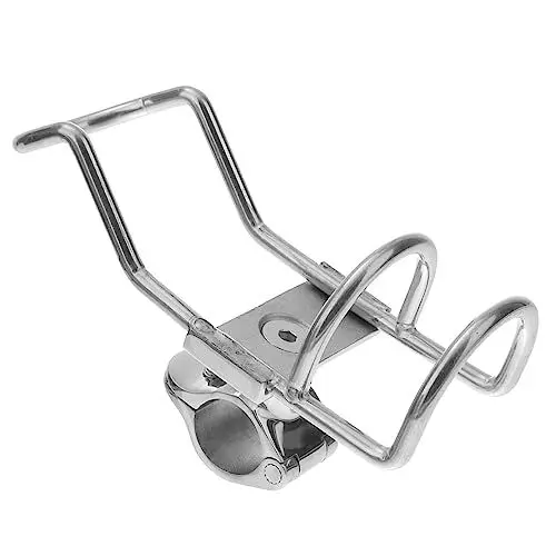 Produktbild: Garneck 1stk Angeln Angelrutenhalter Für Boot Angelrutenhalter Boot Halter Für Angelruten Fisch Auf Rutenhalter Angelrutenhalter Aus Stahl Angelrutenständer Angelrutenträger Marine Metall