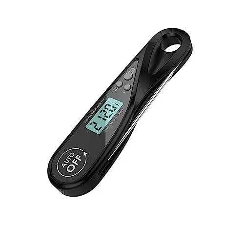 Produktbild: Garneck 1stk Grillthermometer Lebensmittelgrill Wlan-thermometer Fleischthermometer Digitales Thermometer Temperaturfühler Für Fleisch Küchengrill Ofenthermometer Edelstahl