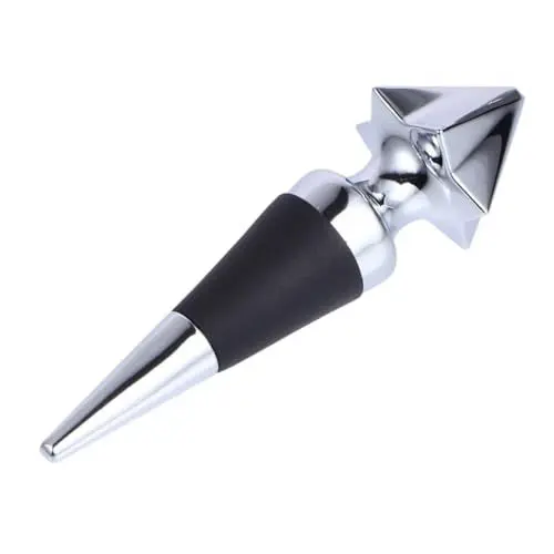 Produktbild: Garneck 1stk Kork Getränkeverschluss Sektverschluss Weinkonservierungssiegel Stecker Weinflaschensparer Flaschenkonservierer Weinflaschenverschluss Flasche Rotwein Stopper Kieselgel Silver