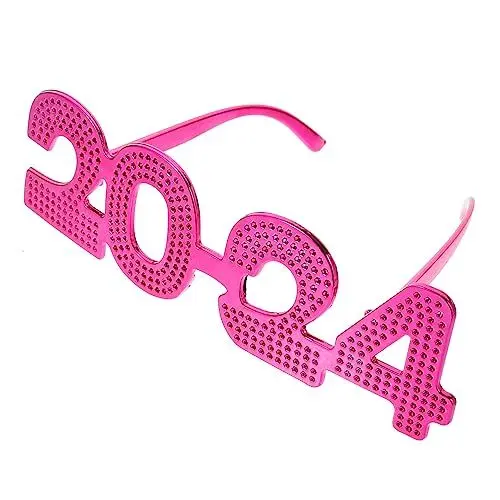 Produktbild: Garneck 2024 kinder ferngläser kinderferngläser party sachen lustige brillen lustige Tanzbrille Neujahrsvorräte Kostümzubehör für das neue Jahr Partygeschenke für das neue Jahr Stk Rosy
