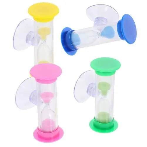 Produktbild: Garneck 20 STK Saugnapf-Sanduhr-zahnputz-Timer Für Kinder Elektrische Zahnbürste Handwaschtimer Zahnbürste Sanduhr Zahnbürsten-Timer Für Kinder Digitaler Timer Sanduhr-Tisch Stunde Plastik