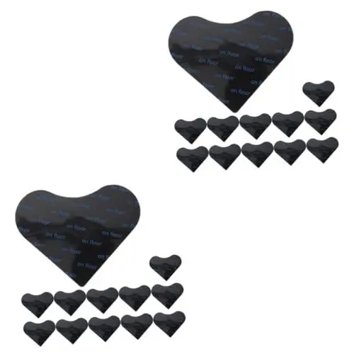 Produktbild: Garneck 2sets Teppich Klebepads rutschfeste Teppichaufkleber Für Teppichband Für Holzfliesenböden 12pcs * 2