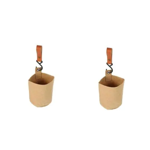 Produktbild: Garneck 2St Auto Mülleimer auto abfallbehälter auto regenschirmhalter Müllcontainer für Autos Auto-Müllsack Mini-Mülleimer Auto-Müllbehälter Auto-Mülleimer Camping-Mülleimer Kraftpapier