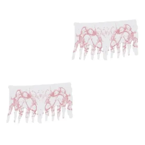 Produktbild: Garneck 2St Blutschleier-Tischdecke Halloween- -Tuch gruselige Nachttischdecke Halloween tischdecke Halloween Table Cloth Dekor tischdecken gruselige blutige tischdecke -Tischdecke