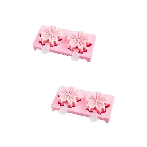 Produktbild: Garneck 2 Stücke Formen Kunststoff Eismaschine Kirschblüte Form Für Jungen Und Mädchen