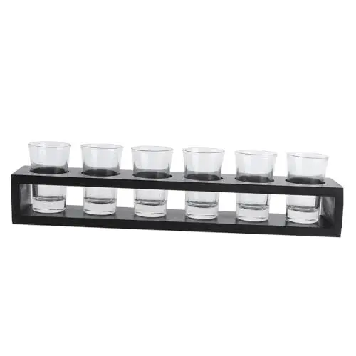 Produktbild: Garneck 2 Sätze Kugelbecher Schnapsgläser Für Whisky Wein-kit Dekorative Weingläser Wodka-gläser Holzbecher Gafas Transparentes Para Hombre Herren Hölzern Mann Küchenwaren Konzentrieren