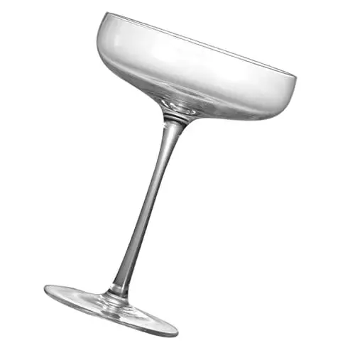Produktbild: Garneck 2 Cocktailglas Kristallglas Stiel Weingläser Kreativglas Rotweinglas Behälter Kristall Mischglas Sektglas