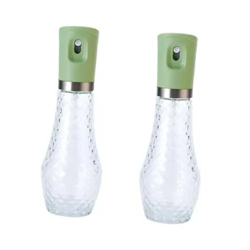 Produktbild: Garneck 2st Sprühflasche Aus Edelstahl Backöl-sprühflasche Olivenöl-spenderspray Olivenölsprüher Zum Kochen Ölsprüher Für Die Küche Grillöl Sprühflasche Essig Green Rostfreier Stahl