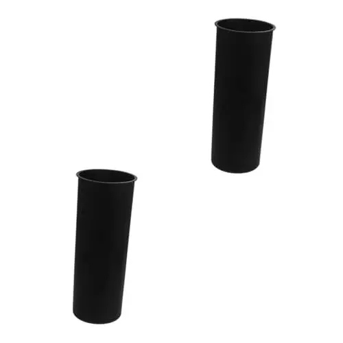 Produktbild: Garneck 2st Toilettenbürstenbecher Für Das Badezimmer Toilettenreinigungswerkzeughalter Kunststoffhalter Für Toilettenreiniger Wc-schrubber Halter Toilettenbürstenhalter Black Plastik