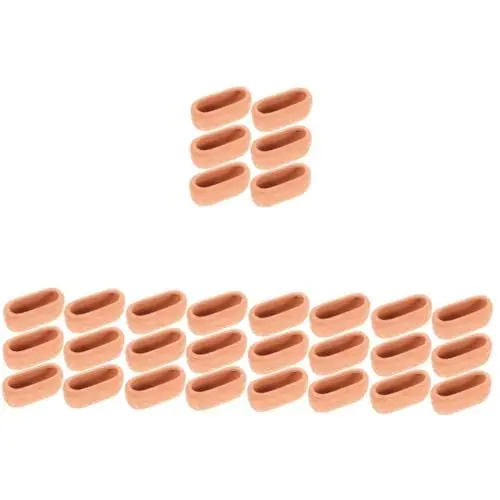 Produktbild: Garneck 30 Stück Miniatur Topfpflanzen Für Sukkulenten Gartentöpfe Cotta Topf Kaktus Töpfe Töpfe Für Zuhause Töpfe Mit Drainagelöchern Innentopf Fingergarten Topf Tontopf Keramik