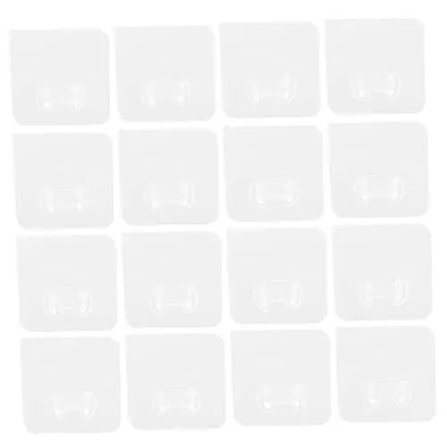 Produktbild: Garneck 30stücke Teiliges Set Transparente Selbstklebende Steckdosenhaken Multifunktionale Wandhalterung Für Kabel Und Im Schlafzimmer Und Esszimmer Installieren Wasserabweisend