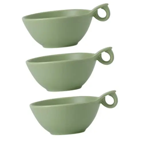 Produktbild: Garneck 3St Obstschale aus Keramik Nudelschüssel Schüssel zum Servieren von Desserts Nudelschalen bibimbap bowl instant noodle bowl Futternapf Schüssel zum Servieren von Speisen Porzellan