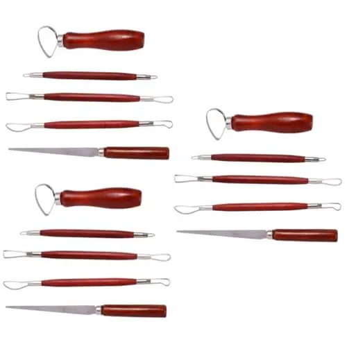 Produktbild: Garneck 3 Sets Essential Halloween Kürbis Carving Set Werkzeuge Für Designs Detaillierte Schnitzereien