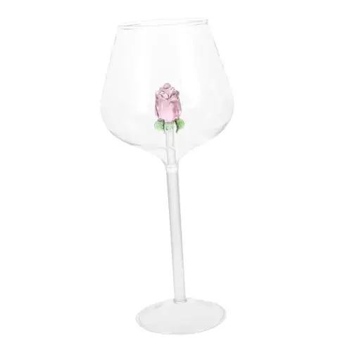 Produktbild: Garneck 3 Stück Roséweinglas Whiskeygläser Weingläser Wiskeygläser Getränkebecher Rosengläser Wein Mojito Gläser Bargläser Roséweinbecher Eleganter Kelch Martinibecher Tassen