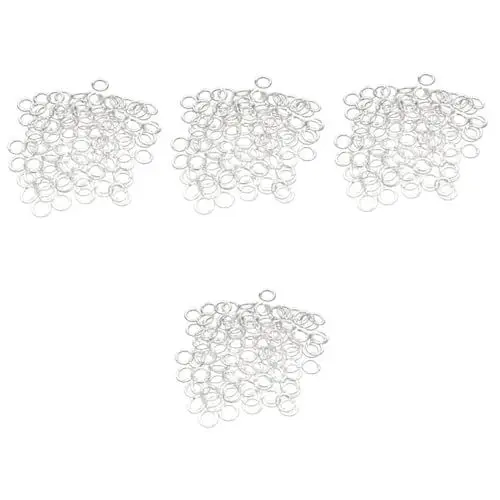 Produktbild: Garneck Rollo Ringe 400 STK Römischer Kreis Locket Ring Plastiktisch Ladeneinrichtung Plastik Vorhangringe Anhängerring Pian Vorhang Hängt Klare Kleiderbügel Zugstangenringe Kreise Aus Kunststoff