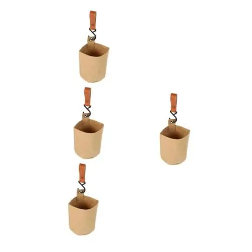 Produktbild: Garneck 4 Stück Auto Mülleimer auto abfallbehälter auto regenschirmhalter LKW-Mülleimer Auto-Mülleimer-Organizer Müllsack für Fahrzeug Mini-Mülleimer fürs Auto Auto-Müllsack Kraftpapier