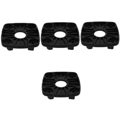 Produktbild: Garneck 4 Stück Sojamilchmaschine Shock Pad Mixer Vibrationsisolierender Boden Pad Mixer Center Stabilizer Pad Mixer Anti Rutsch Und Geräuschreduzierung Pad Mixer Schalldämmung Pad Mixer