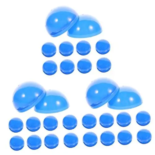 Produktbild: Garneck Kugeln Bingo 60 Stk Event-lotterieball Gefüllte Gewinnspielbälle Unterhaltsame Bälle Bingokugeln Aus Kunststoff Tischtennisball Hohler Tombolaball Partybälle Aktivitätsball Plastik Haushalt