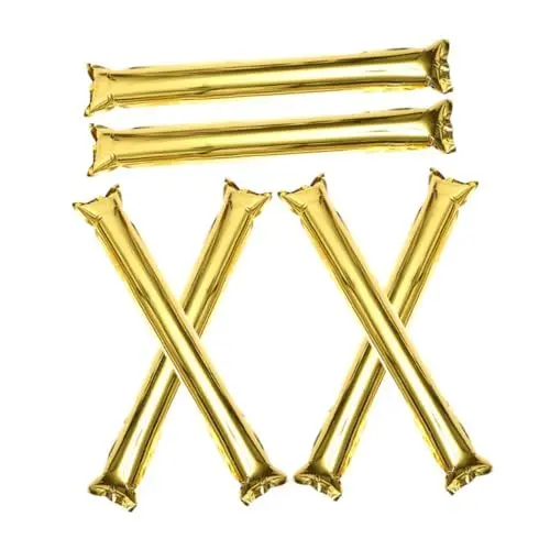 Produktbild: Garneck 6er-pack Aufblasbare Cheer Sticks Aus Aluminiumfolie für Sportveranstaltungen