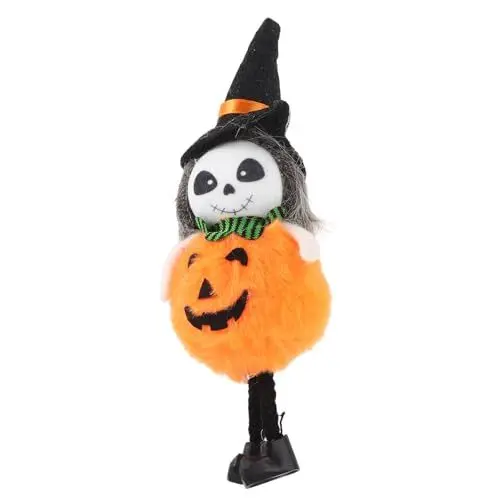 Produktbild: Garneck 6 STK Halloween-Anhänger Ornament Halloween-Stofftier Halloween anhänger Halloween wanddeko Halloween-Gefallen Requisiten für Geisterfotos Kürbis Dekorationen Zubehör Geisterpuppe