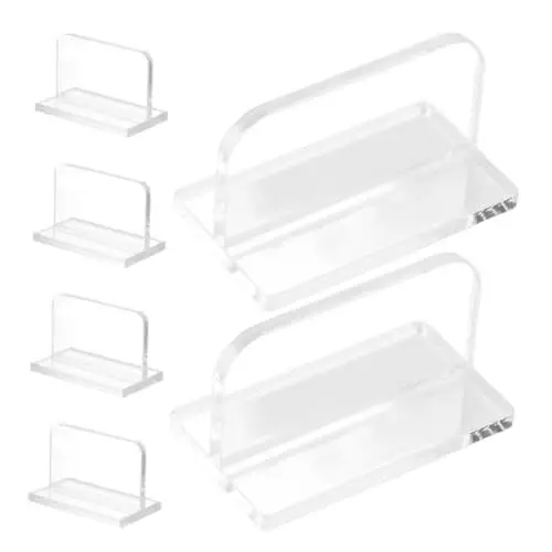 Produktbild: Garneck 6 Stück Aquariumdeckelgriff Aquariumdeckel Acrylgriff Aquariumdeckelgriff Aquariumdeckelgriff Aquariumdeckelgriff Aquariendeckelhalter Aquariumdeckelteile Transparent