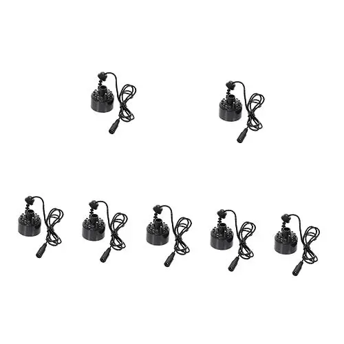 Produktbild: Garneck 7 Stk Für Aquarien Nebelmaschine Für Inkubator Farbige Lampe Nebelmaschine Halloween-nebelhersteller Nebelmaschine Für Springbrunnen Abs Befeuchterkopf Aquarium
