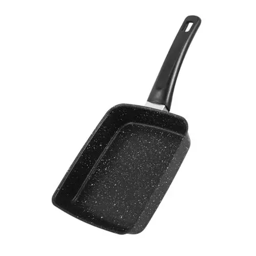 Produktbild: Garneck Frühstückskochen Unverzichtbare Antihaftbeschichtete Bratpfanne Pfanne Vielseitig Einsetzbar Für Pfannkuchen Steaks Schwarzes Griffdesign