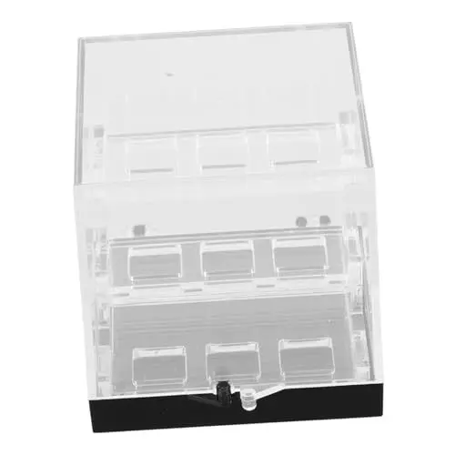 Produktbild: Garneck Box Erz Display Box Transparente Vitrine Mineralien Vitrine Schmuck Vitrine Gesteins Vitrine 3 Stufiger Mineralien Display Ständer Edelstein Vitrine Edelstein Vitrine