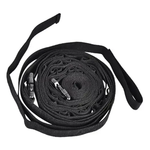 Produktbild: Garneck Camping-wäscheleine Aufblasbarer Campingstuhl Hose Camping Waschbecken Kleidung Zeltgurte Zelt Zum Campen Tragbares Zelt Vlies Anti-wäscheleine Aufhänger Black 600d Dickes Gurtband