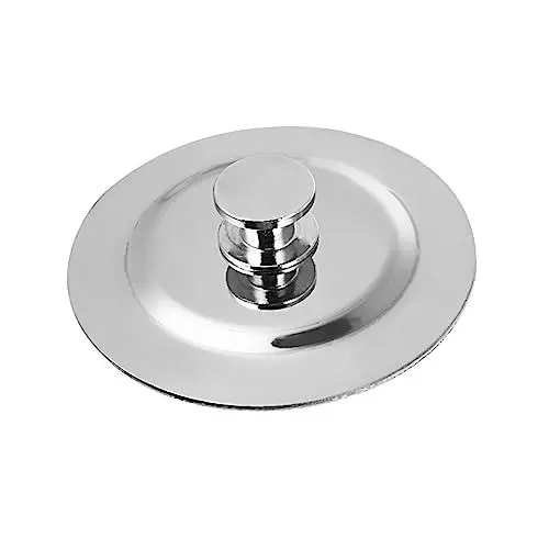 Produktbild: Garneck Wannenstöpsel Abfluss-haarfänger – Badewannenabdeckung Leicht Zu Reinigen D-Muster 53–54 Mm