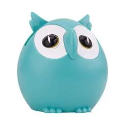Produktbild: Garneck Eule Handy Stehen Brillen Halter Cartoon Eule Geformte Musik Box Holz Plastictablet Halter Desktop Ständer Halter Cradle für Alle Smartphone Tabletten Zufällige Farbe