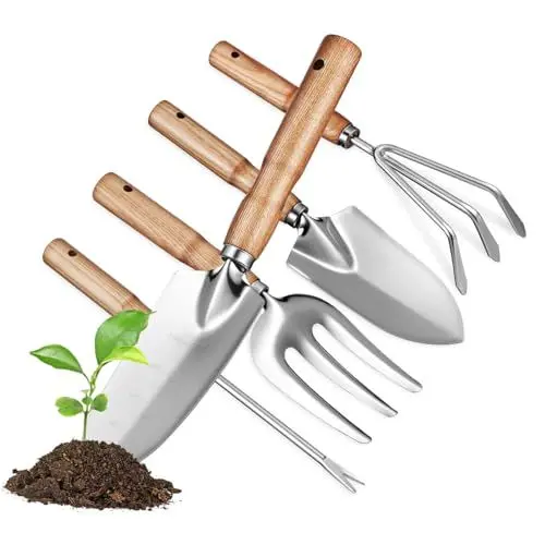 Produktbild: Garneck Gartenwerkzeug-Set Mit Schaufeln Und Für Gartenarbeit Leicht Und Robust Für Hobbygärtner Und Indoor-gartenprojekte