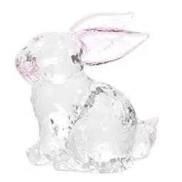 Produktbild: Garneck Glas Hase Kristall Dekofigur Glastier Figuren Miniatur Tierfiguren Glas Figuren deko objekt Glasskulptur Mikrolandschaft Ornament Feengarten Dekoration Büro Wohnzimmer Tischdeko