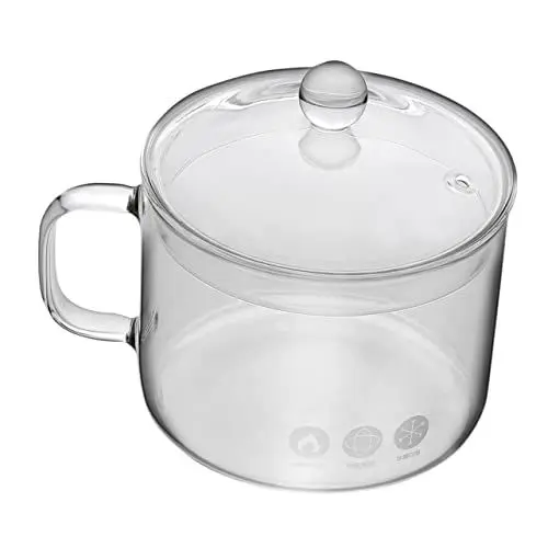 Produktbild: Garneck Glas Instantnudelschüssel Glasgeschirr Küchengeschirr Gemüseschüssel Glas Salatschüssel Aufbewahrungsschüssel Für Glas Dessertschüssel Haushaltsglasschüssel