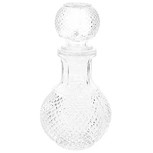 Produktbild: Garneck Einzigartige 250ml Glas Whisky Dekanter Wein Container Dekorative Elegante Design Sicher Praktische