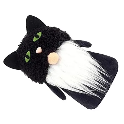 Produktbild: Garneck Halloween Tomte Nisse Plüsch Plüschzwergfiguren Schwedische Gnomenpuppe Gnom Plüsch Gnom Stofftier Zarter Gnom Nordischer Elfenzwerg Ferienzwerg Navia Kürbis Seidentuch Ältere