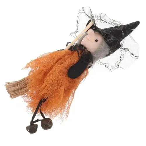 Produktbild: Garneck Halloween Puppe Hängendes Ornament Hexen Kessel Für Festliche Dekoration