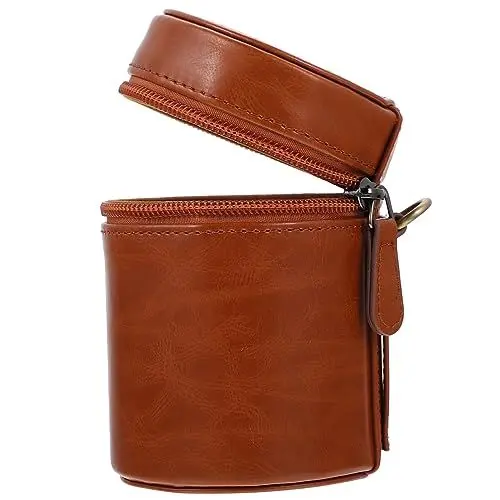 Produktbild: Garneck Kamera Tasche Kamera- Objektivbeutel. Leder- Kamera- Objektivgehäuse Leder- Kamera- Objektivsack Lagerungsbeutel Der Kameraobjektiv Aufbewahrungstasche Pu Super Veranstalter