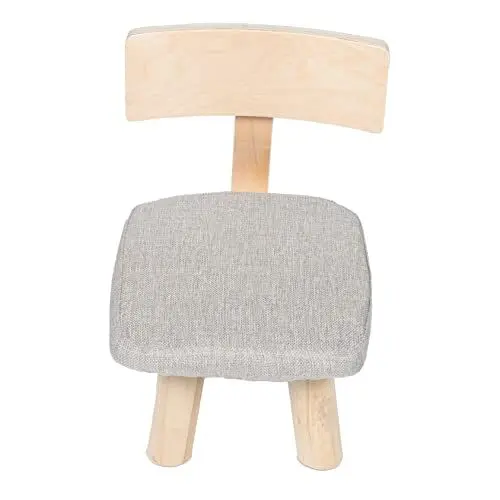 Produktbild: Garneck Kinderhocker Kinder Rückenstuhl Kinderstuhl Kinderhocker Kinderstuhl Möbel Rückenhocker Kindergarten Babyhocker Kleinkinder Rückenhocker Kinder Anti Fall Hocker Kinder