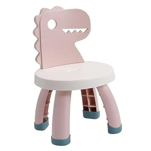 Produktbild: Garneck Dinosaurierstuhl Für Kinder Vorschulhocker Schulrücksitz Sicher Bequem Herbstdesign