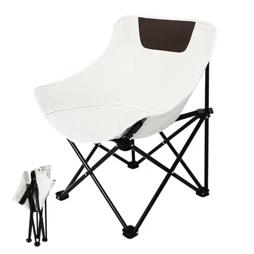 Produktbild: Garneck Klappstuhl Für Den Außenbereich Faltstuhl Leicht Und Kompakt Für Camping Garten Und Strand Mit Robustem Gestell Und Wetterfestem Bezug Ideal Für Picknicks Und