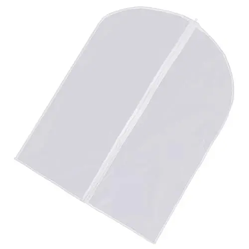 Produktbild: Garneck Anzüge Hemden Abdeckung Peva Umwelt Tasche 60x80cm Weiß Semi-kleidersack