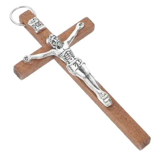 Produktbild: Garneck Kreuz Anhänger Religiöses Kreuzhandwerk Kreuze Für Die Wand Kleine Kreuze Zum Basteln Kreuzanhänger Für Die Schmuckherstellung Kreuz-Charme Kreuzdekor Kreuz Handwerk Kreuzen Holz